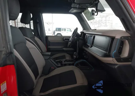 2022 Ford Bronco Wildtrak z USA, uszkodzony, nr VIN 1FMEE5DPXNLA91579